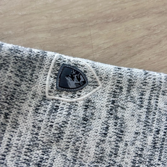 KUHL women’s long zip up fleece lined sweater size small Heather grey - Picture 2 of 6